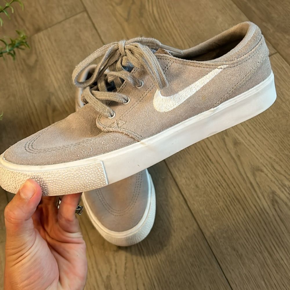 *RARE* NIKE SB ZOOM STEFAN JANOSKI RM ATMOSPHERE GRAY SUEDE SNEAKERS SIZE 6.5 - Picture 4 of 11